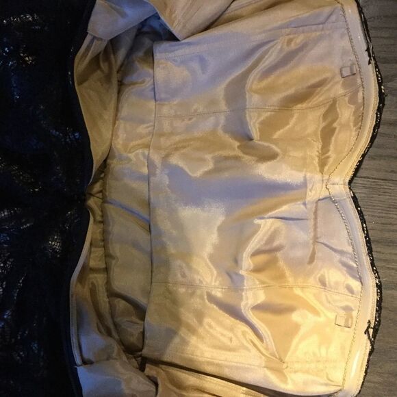 AIDAN Maddox Silk & Lace Strapless Cocktail Dress - Picture 6 of 6